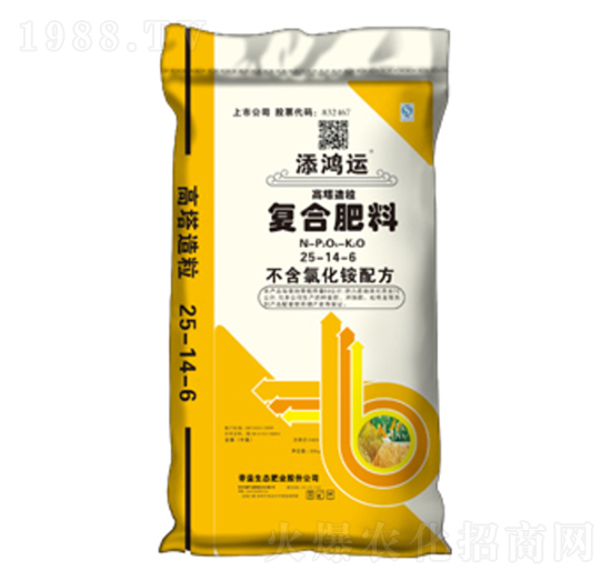 高塔復(fù)合肥25-14-6-添鴻運-帝益肥