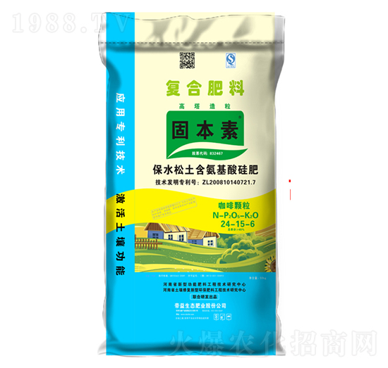高塔復(fù)合肥24-15-6-固本素-帝益肥