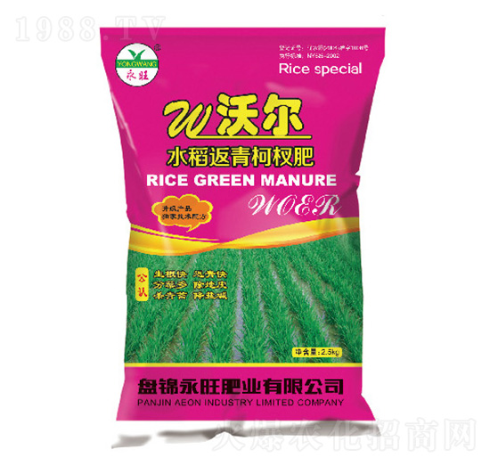 水稻返青柯杈肥-沃爾-永旺肥業(yè)