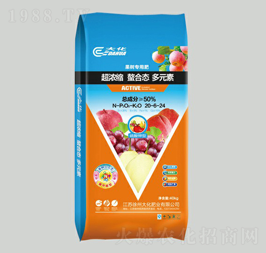 果樹(shù)專用肥20-6-24-大華-神農(nóng)肥業(yè)