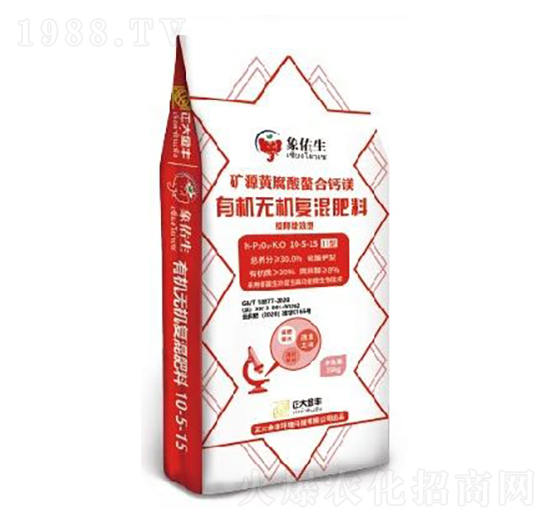 硫酸鉀型有機(jī)無(wú)機(jī)復(fù)混肥料10-5-15-正大金豐