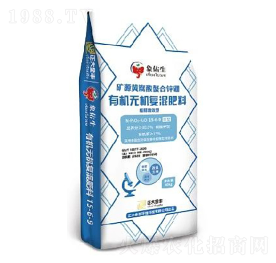 硫酸鉀型有機(jī)無機(jī)復(fù)混肥料15-6-9-正大金豐