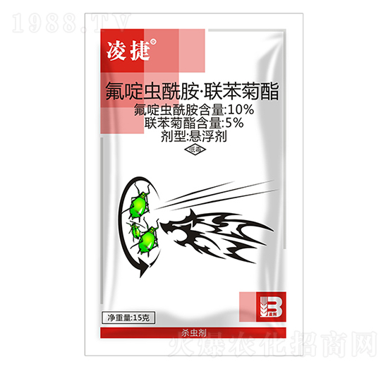 氟啶蟲酰胺·聯(lián)苯菊酯（15g）-凌捷-盈輝