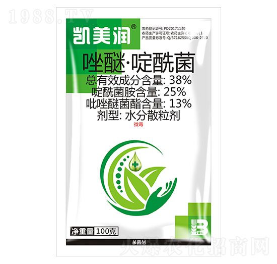 38%唑醚·啶酰菌（100g）-凱美潤(rùn)-盈輝