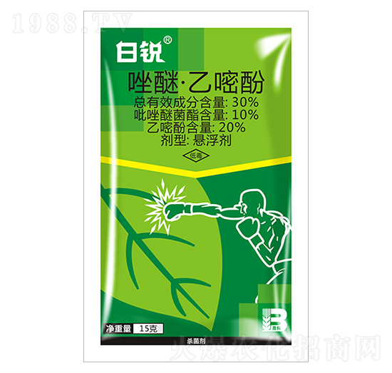 30%唑醚·乙嘧酚（15g）-白銳-盈輝