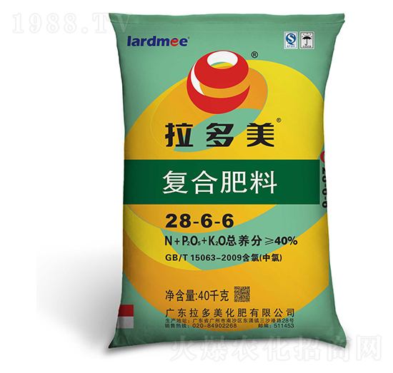 玉米專用復(fù)合肥料28-6-6-E族-拉多美