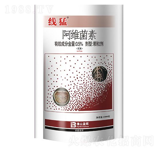 0.5%阿維菌素顆粒劑（1000g）-線猛-盈輝