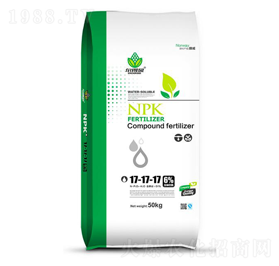 全水溶復(fù)合肥料17-17-17-爾得貝-匯豐化工