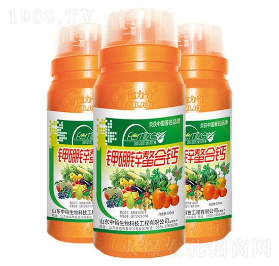 鉀硼鋅螯合鈣-施力奇-裕田高科
