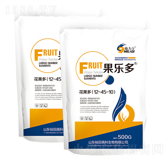 花果多大量元素水溶肥料12-45-10-果樂多-施力奇-裕田高科