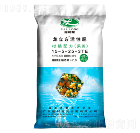 柑橘配方肥15-5-25-福利龍