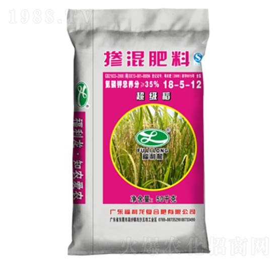 摻混肥料18-5-12-超級(jí)稻-福利龍