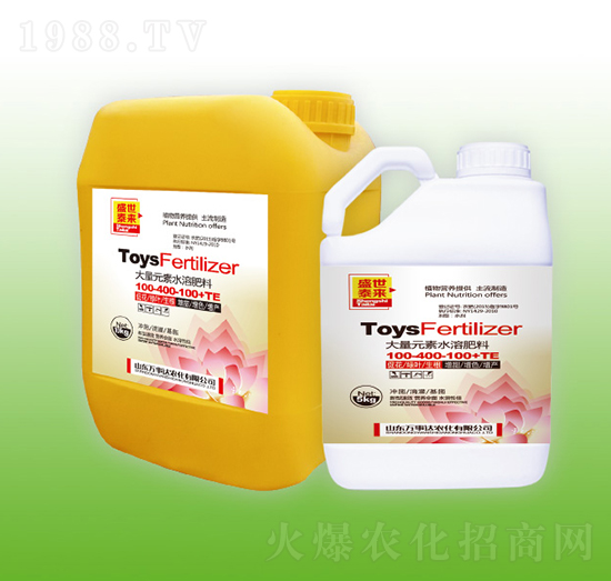 大量元素水溶肥100-400-100+TE-盛世泰來-萬事達