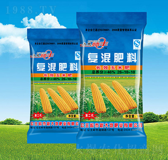 玉米專用緩釋摻混肥料26-10-10-新大地肥業(yè)