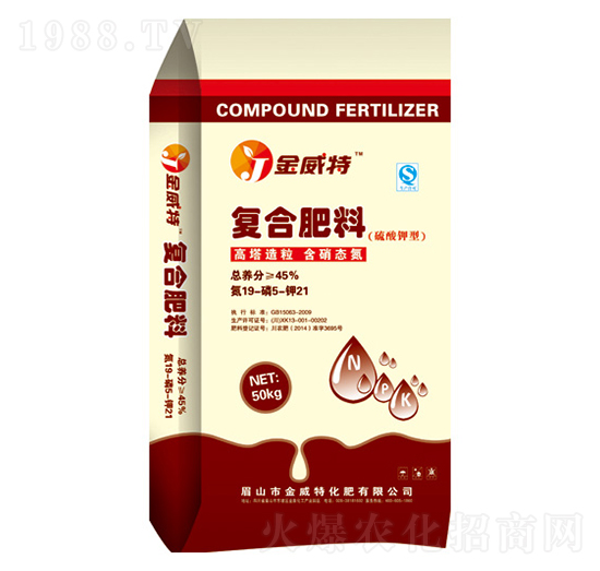 復合肥料19-5-21-金威特