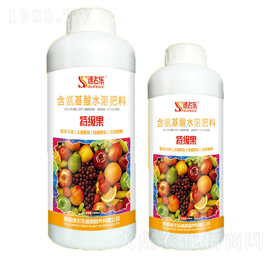 含氨基酸水溶肥料-特級果-嘉華生物