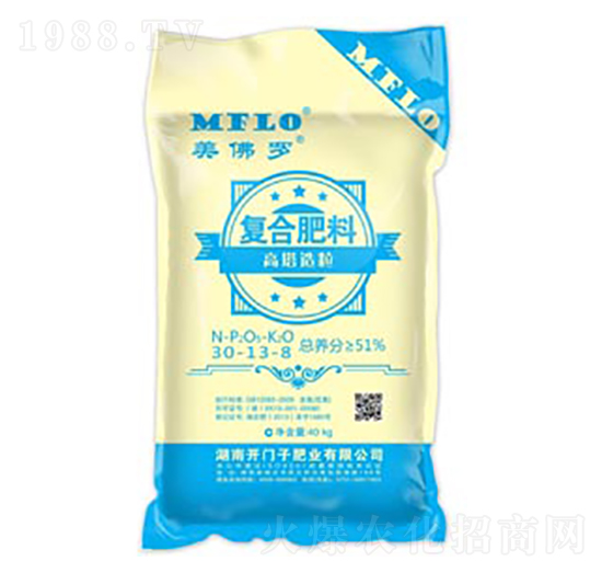 高塔造粒復合肥料30-13-8-美佛羅-開門子
