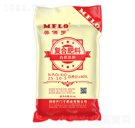 高塔造粒復(fù)合肥料25-10-5-美佛羅-開門子