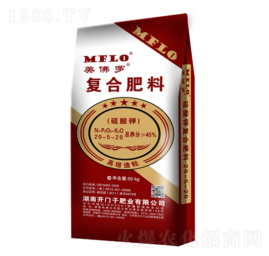 硫酸鉀復(fù)合肥料20-5-20-美佛羅-開門子