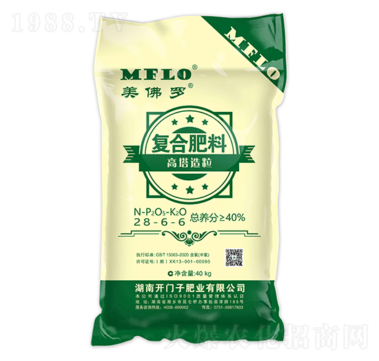 高塔造粒復合肥料28-6-6-美佛羅-開門子