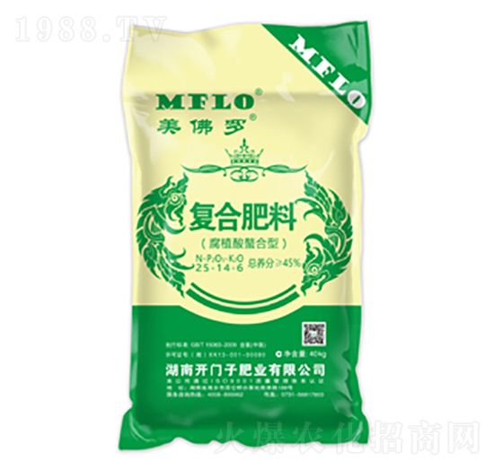 腐植酸螯合型復(fù)合肥料25-14-6-美佛羅-開(kāi)門子