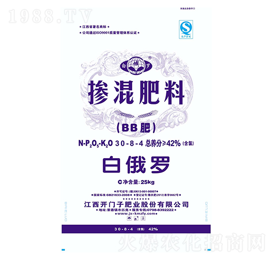 摻混肥料30-8-4-白俄羅-開門子