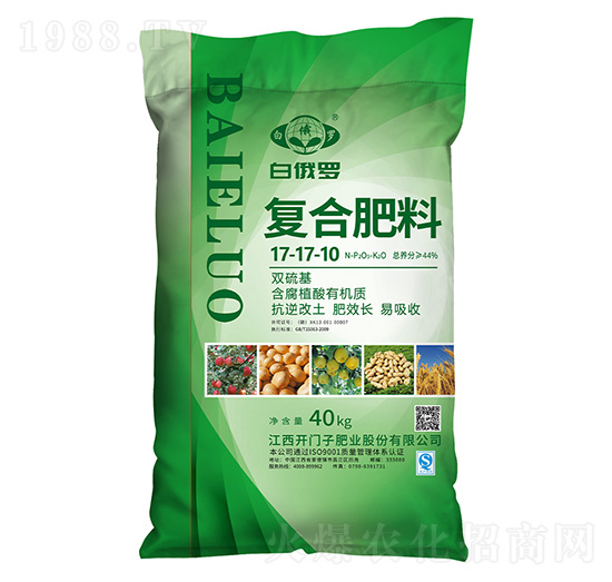 腐植酸螯合型復(fù)合肥料17-17-10-白俄羅-開門子