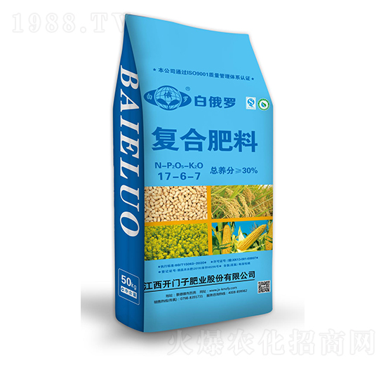 氯基復(fù)合肥料17-6-7-白俄羅-開門子