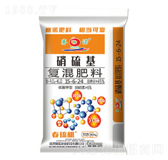 硝硫酸復(fù)混肥料15-6-24-天地豐