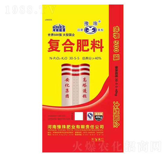 高塔造粒復合肥料30-5-5-豫珠肥業(yè)