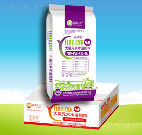 高磷型大量元素水溶肥10-52-10+TE-四海匯農(nóng)