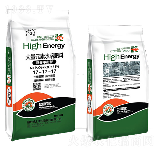 營(yíng)養(yǎng)平衡型大量元素水溶肥-綠土地