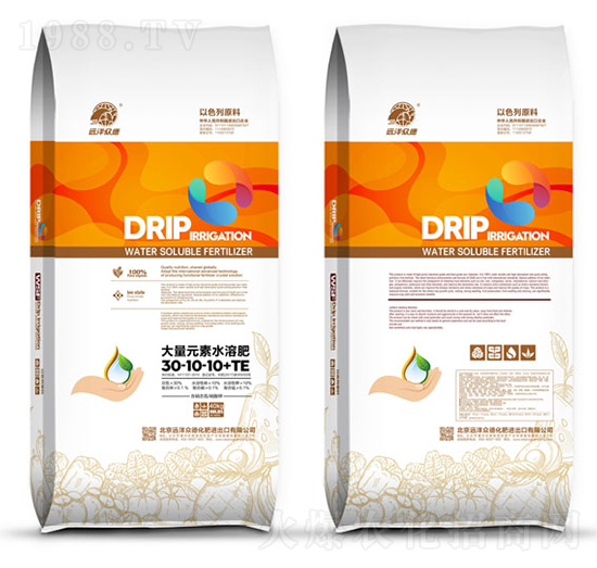 大量元素水溶肥料30-10-10+TE-遠洋眾德