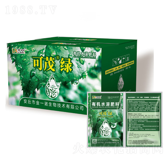 有機水溶肥料-可茂綠-金一諾生物
