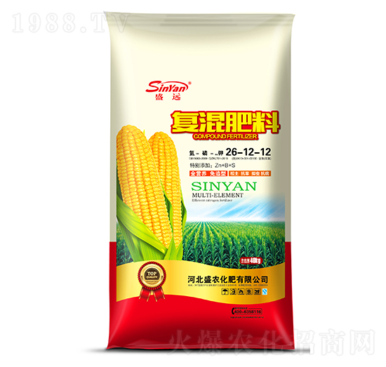 復混肥料26-12-12-盛遠-盛農(nóng)化肥