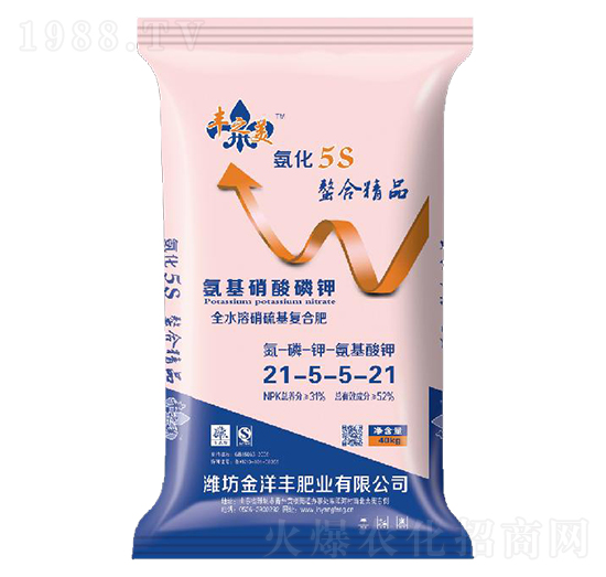 全水溶硝硫基復(fù)合肥21-5-5-21-豐之美-金洋豐