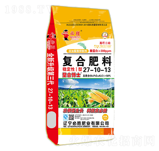 復(fù)合肥料27-10-13-螯合博士-必勝肥業(yè)