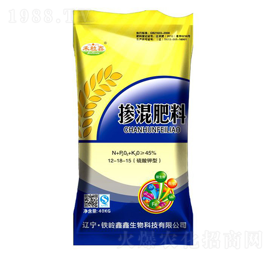 緩控釋摻混肥料（硫酸鉀型）-鑫鑫生物