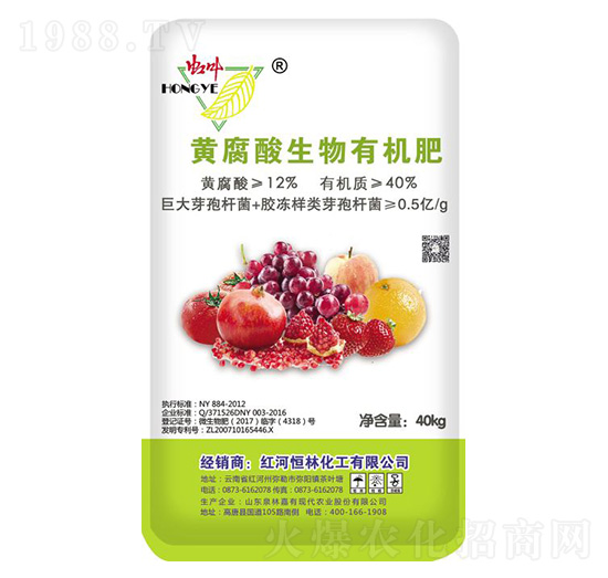 黃腐酸生物有機肥-恒林化工