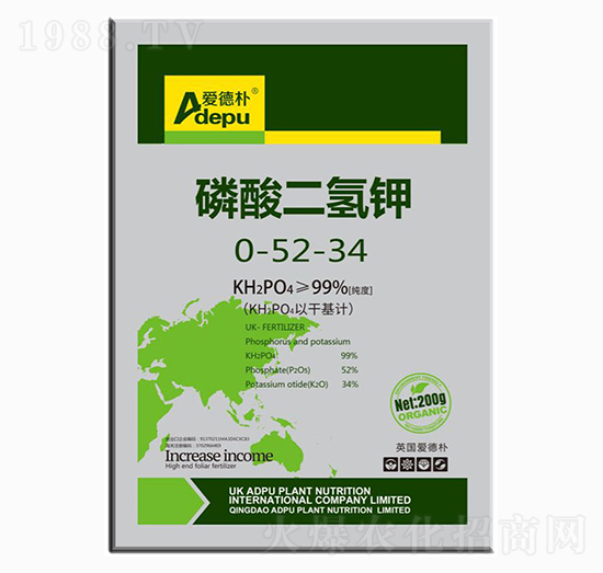磷酸二氫鉀0-52-34-愛德樸