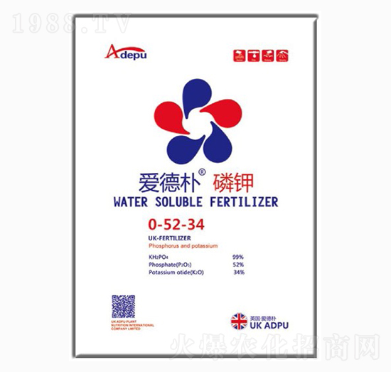 磷鉀肥0-52-34-愛德樸