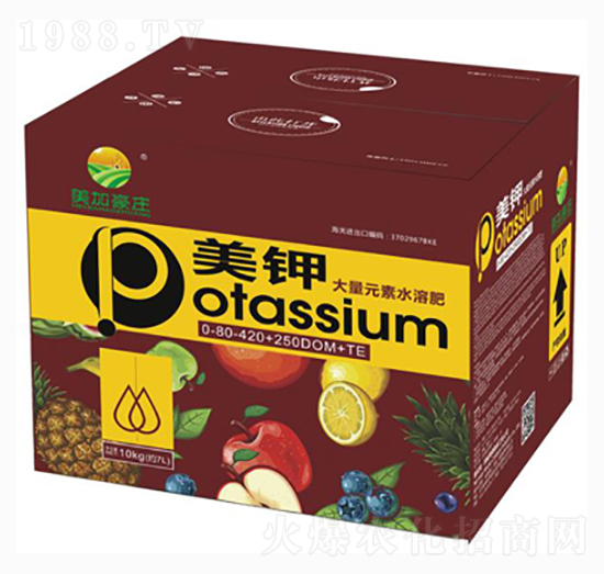 美鉀大量元素水溶肥料-美加豪莊