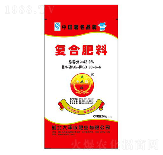 測(cè)土配方復(fù)合肥料30-6-6-大豐收