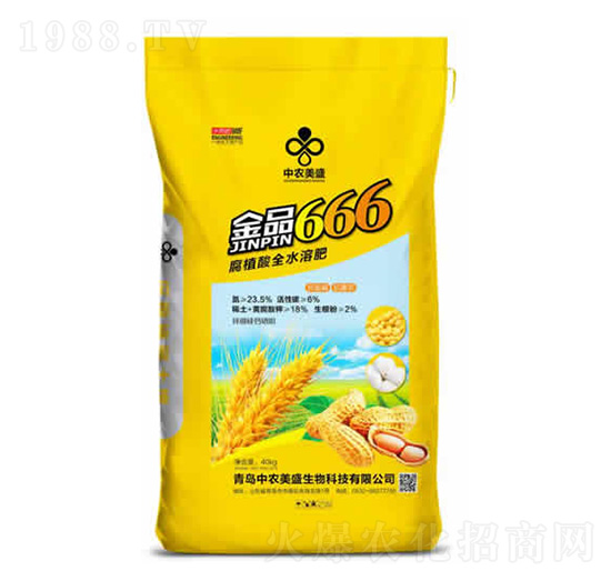 腐植酸水溶肥-金品666-中農(nóng)美盛