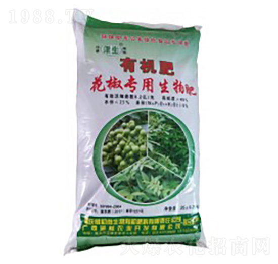 花椒專用生物有機(jī)肥-景初