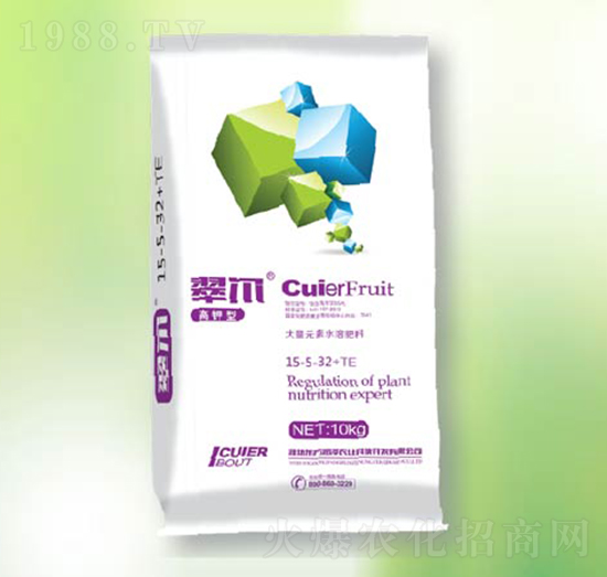 大量元素水溶肥15-5-32+TE-東方潤澤
