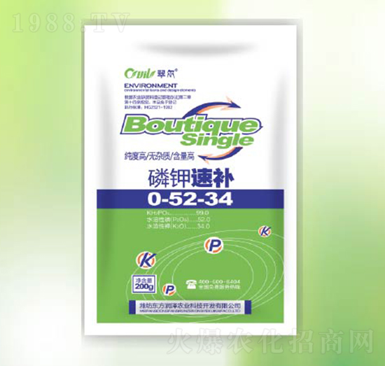 磷鉀速補0-52-34-東方潤澤