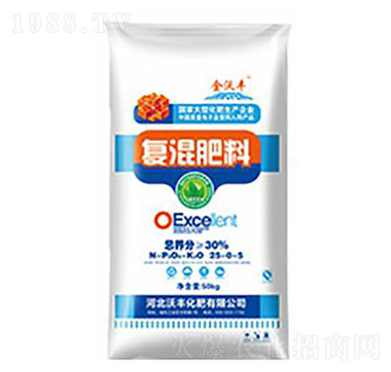 復(fù)混肥料25-0-5-金沃豐-沃豐化肥