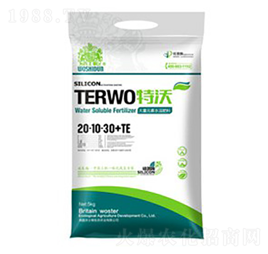 大量元素水溶肥料20-10-30+TE-特沃-沃豐化肥