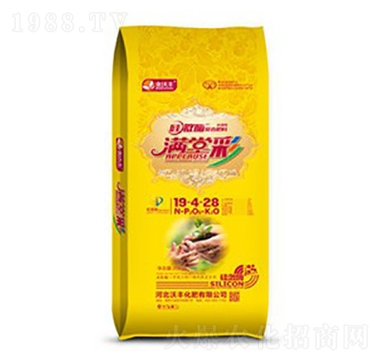 硅激酶水溶性肥料19-4-28-滿堂彩-沃豐化肥